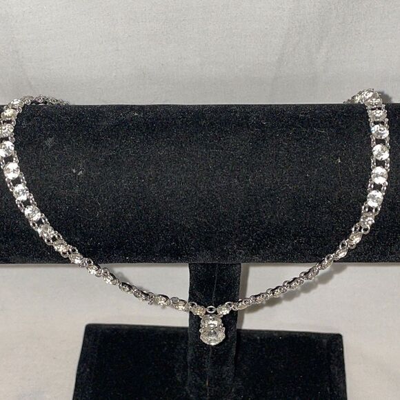 Rhinestone Necklace   - Picture 3 of 6